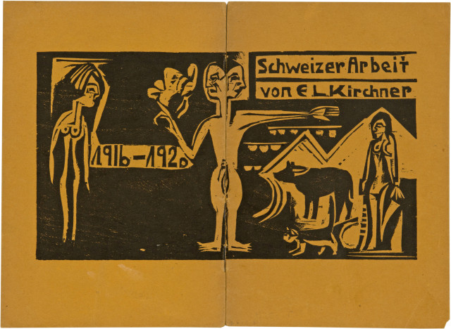 Ernst Ludwig Kirchner  : Ludwig Schames, Frankfurt a.M. - Schweizer  ..., 1922 