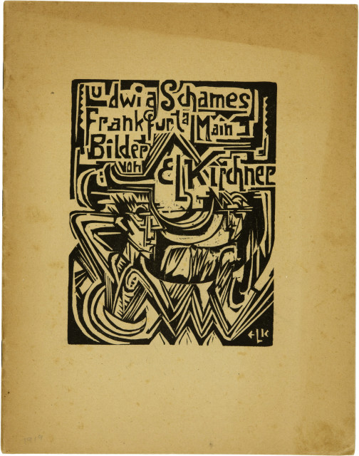 Ernst Ludwig Kirchner  : Ludwig Schames, Frankfurt a.M. Bilder von  E  ..., 1919 