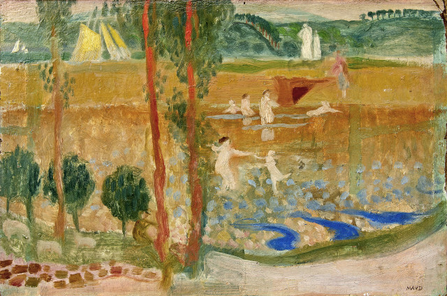 Maurice Denis : Baigneuses dans le bassin du Linkin, 1898 