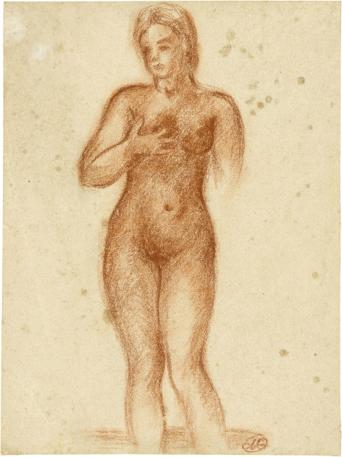 Aristide Maillol : Stehendes Mädchen,  