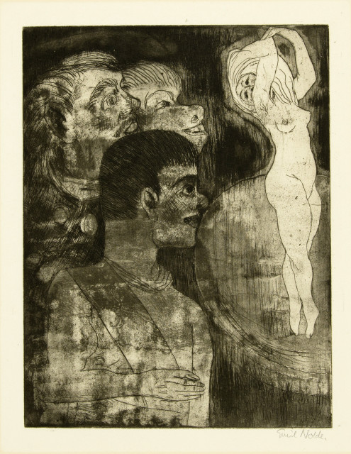 Emil Nolde : Tänzerin, 1922 