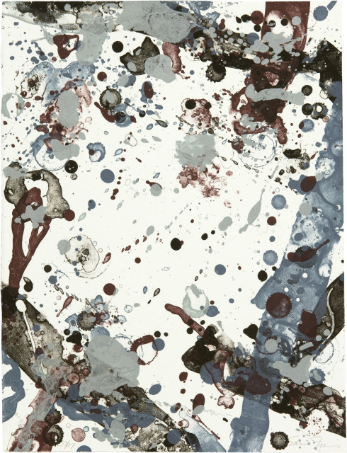 Sam Francis : Silver Line, 1971 