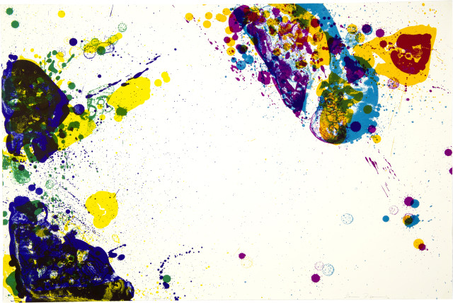 Sam Francis : Coral Red, 1970 