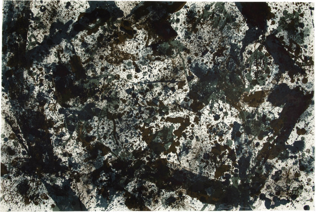 Sam Francis : Dark Cup, 1973 