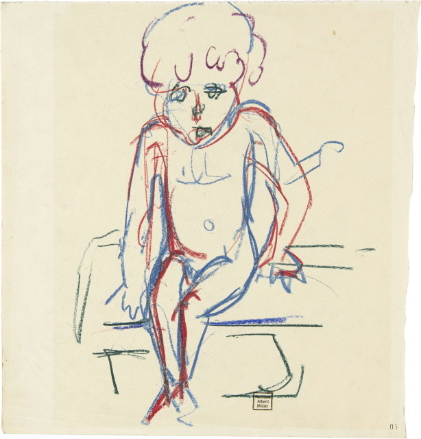 Albert Müller : Kaspar, Um 1925 