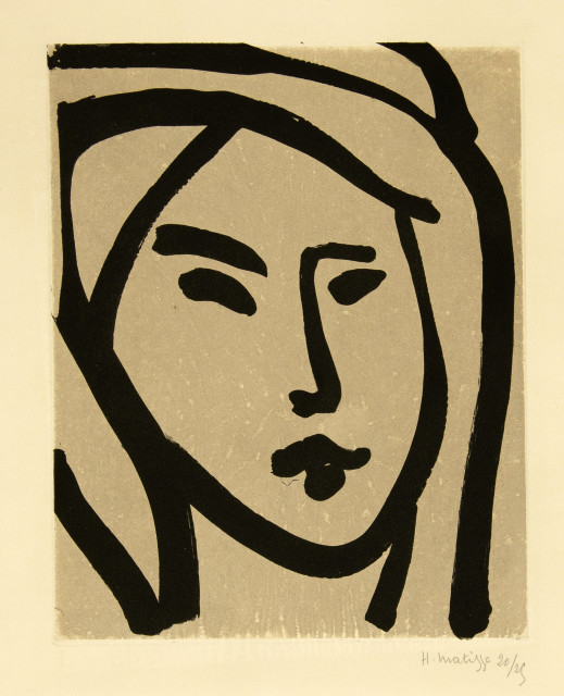 Henri Matisse : Bédouine - Souvenir de Manon, 1947 