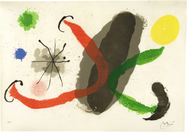 Joan Miró : Le Lézard aux plumes d'or, 1967 