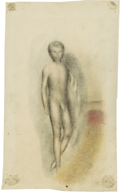 Otto Meyer-Amden : Knabenakt, Um 1925 