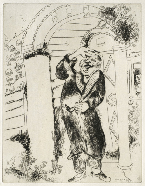 Marc Chagall : Nicolas Gogol - Les Ames mortes, 1948 