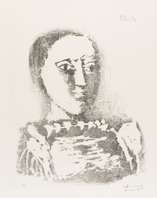 Pablo Picasso  : Le Chandail brodé , 1953 