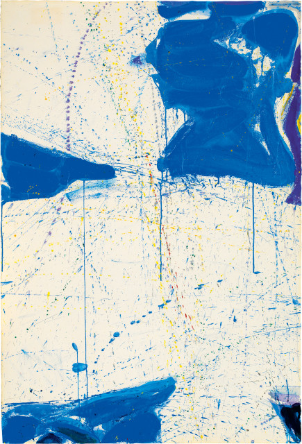 Sam Francis : A New York Blue, 1959 