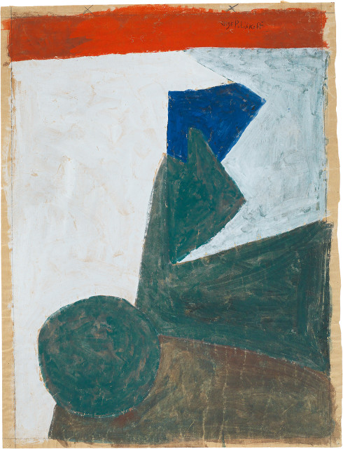 Serge Poliakoff : Composition abstraite 54-136, 1954 