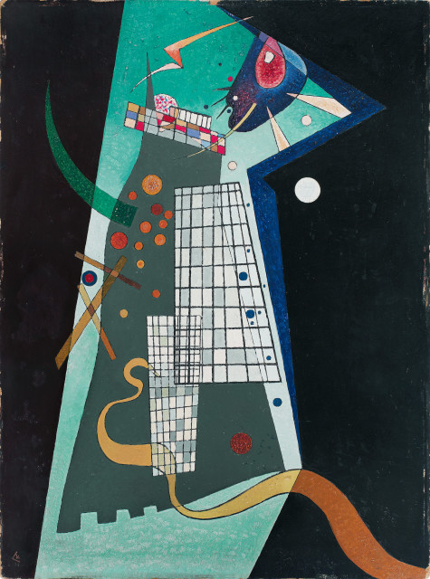 Wassily Kandinsky  : Spalte / Fissure , 1926 