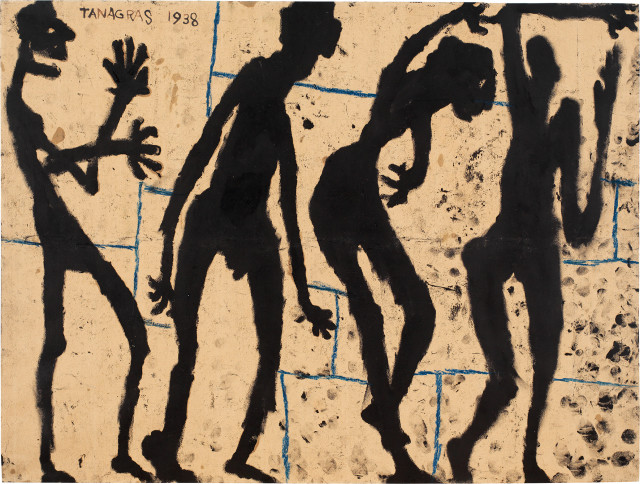 Louis Soutter  : Tanagras , 1938 