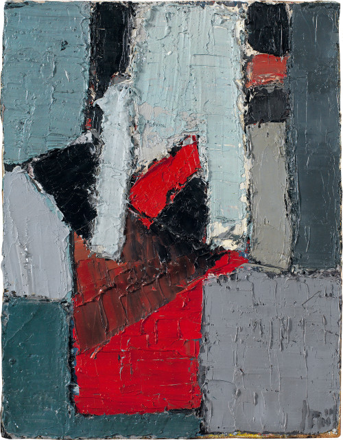 Nicolas de Staël  : Composition , 1950 