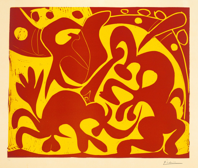 Pablo Picasso : La Pique, Cannes, 30. August 1959 