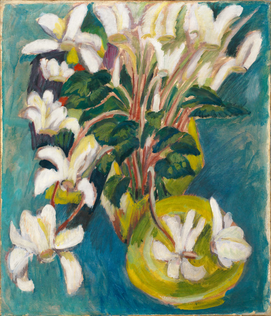 Ernst Ludwig Kirchner  : Alpenveilchen , 1918 
