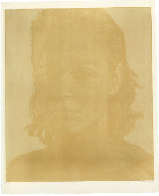 Franz Gertsch  : Natascha III , 1986 