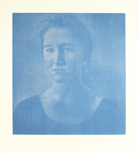 Franz Gertsch  : Silvia , 2001/2002 
