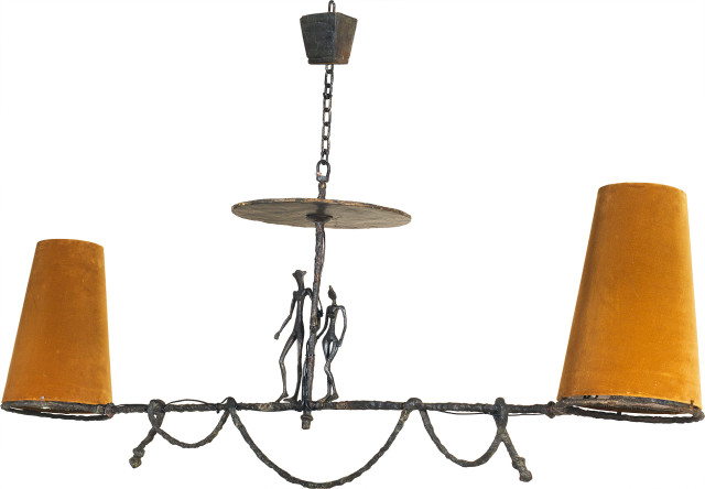 Diego Giacometti  : Lustre aux acrobates , 1962 