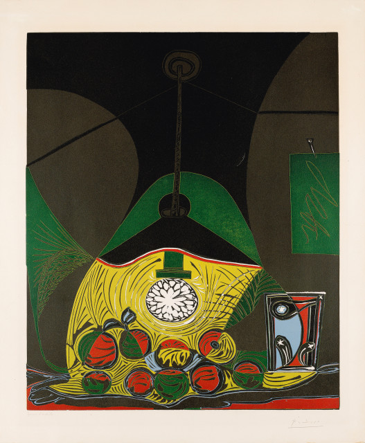 Pablo Picasso : Nature morte à la suspension - Nature morte ..., 22. März 1962 
