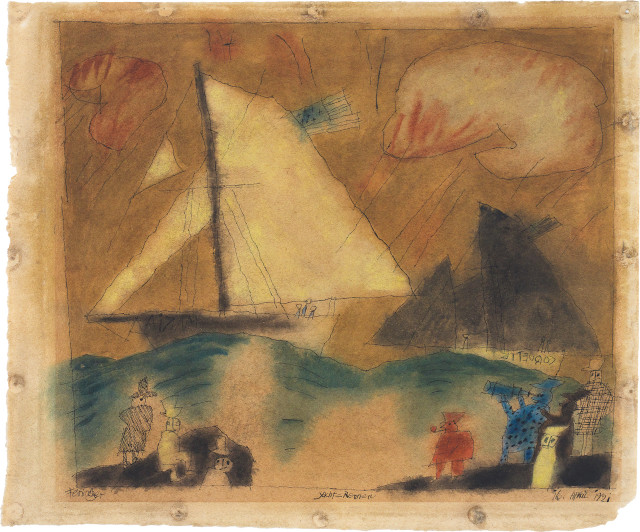 Lyonel Feininger : Yacht-Rennen, 1921 