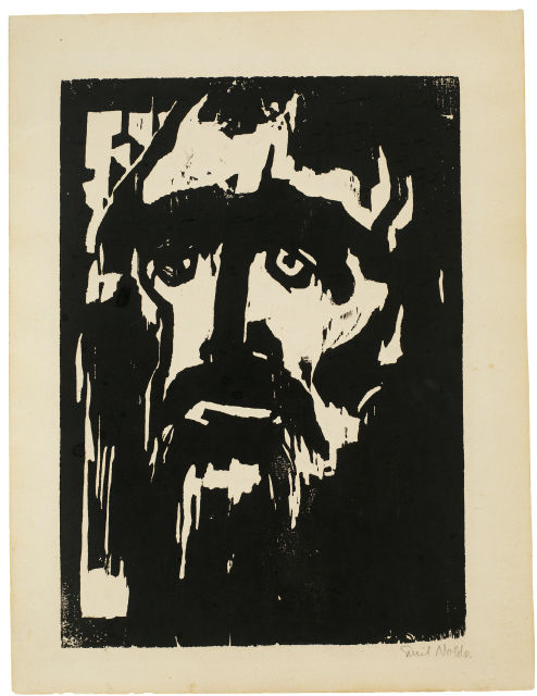 Emil Nolde  : Prophet , 1912 
