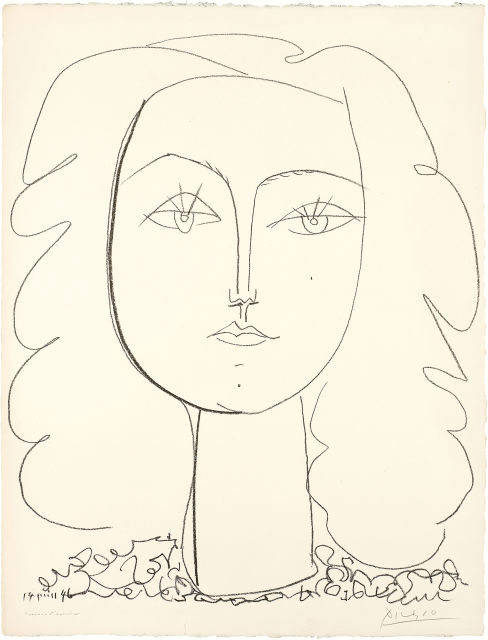 Pablo Picasso : Françoise, 14. Juni 1946 
