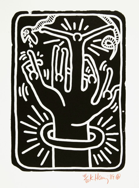 Keith Haring : Stones, 1989 