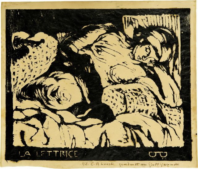 Giovanni Giacometti : La Lettrice, Um 1916-1918 
