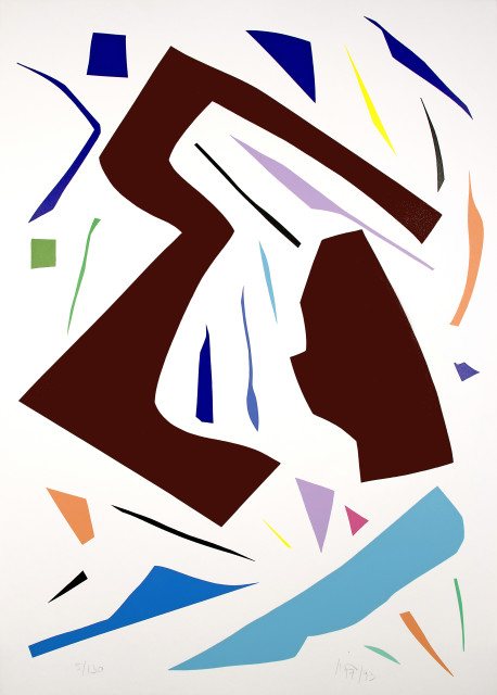 Imi Knoebel  : Messerschnitte , 1977/1993 