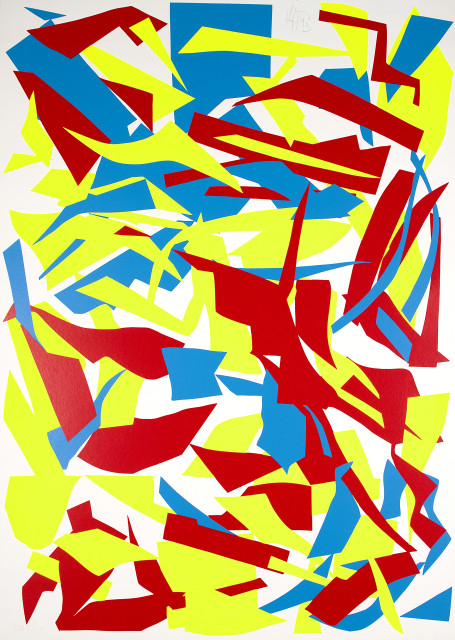 Imi Knoebel  : Rot Gelb Blau , 1979/1993 