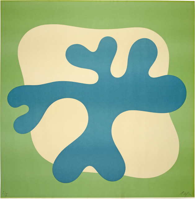 Hans Arp : Plakat Basel, 1962