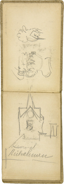 Werner Neuhaus  : Zwei Skizzenbücher , Um 1922 