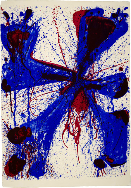 Sam Francis : Damn Braces, 1960 