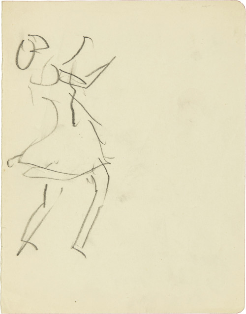 Ernst Ludwig Kirchner  : 9 Blatt Zeichnungen, vermutlich aus  ..., 1910-1911 