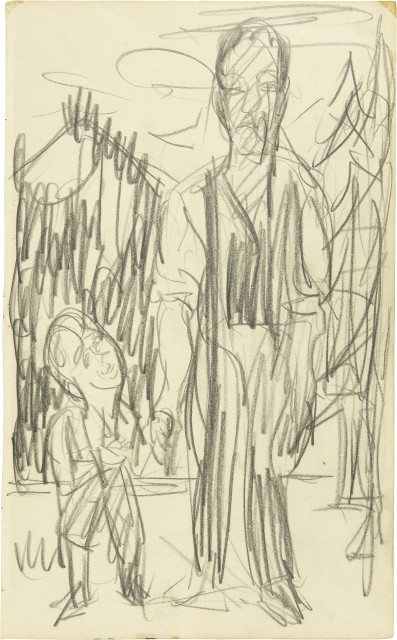 Ernst Ludwig Kirchner  : 38 Blatt Zeichnungen: Akt, Davoser  ..., 1927-1937 