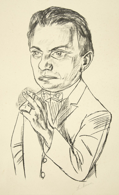 Max Beckmann : Bildnis Dr. Heinrich Simon, 1922