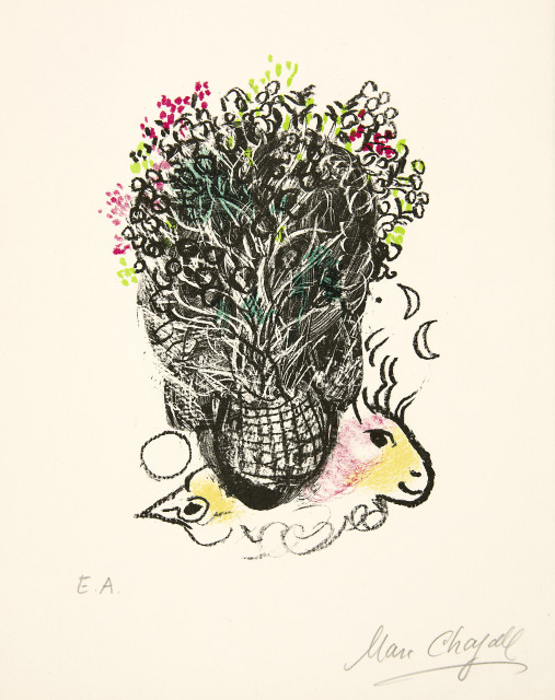 Marc Chagall : Bouquet pour Fernand, 1971