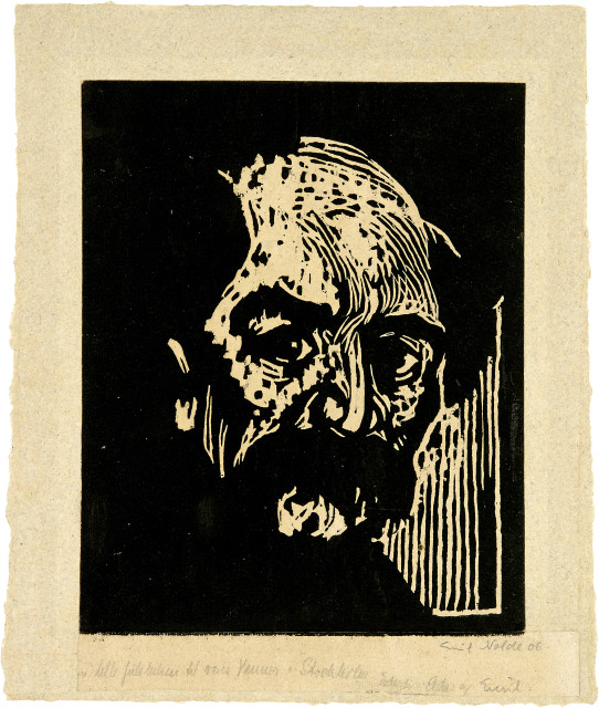 Emil Nolde  : Italiener , 1906 