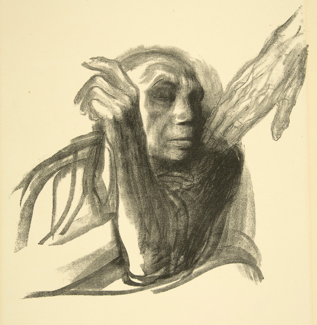 Käthe Kollwitz : Ruf des Todes, 1937 