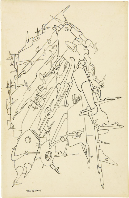 Yves Tanguy : Ohne Titel, Um 1947 
