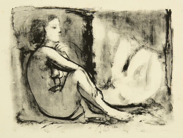 Pablo Picasso  : Les deux femmes nues , 1945 