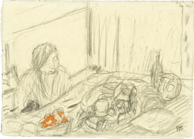 Pierre Bonnard : Femme dans un intérieur, 