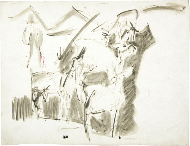 Ernst Ludwig Kirchner : Hirte mit Ziegen, Um 1920 
