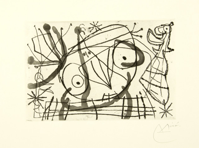 Joan Miró : Michel Leiris. Fissures, 1969 