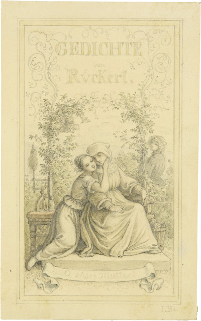 Adrian Ludwig Richter : Titelbild zu 'Gedichte' von Friedrich Rü..., 1846 und 1846 