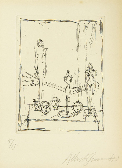Alberto Giacometti : La 'Main' et autres sculptures dans l'..., 1949-1950 