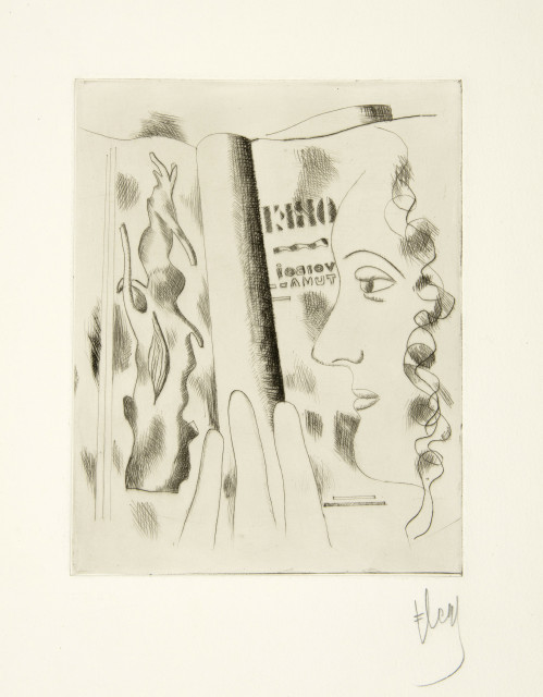 Fernand Léger  : Profil de femme , Um 1931 