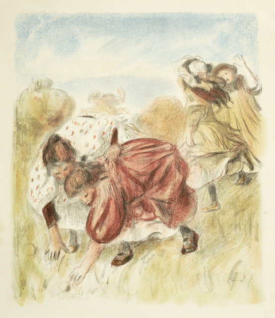 Pierre-Auguste Renoir : Enfants jouant à la balle, 1898-1900 